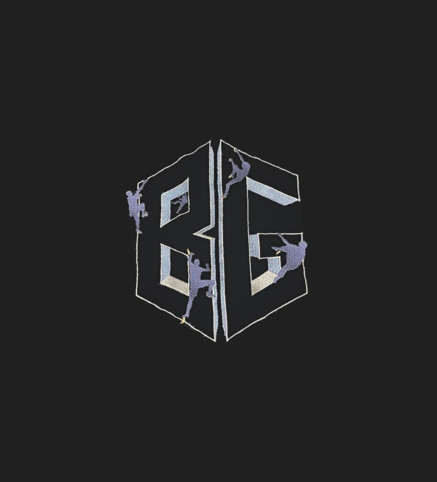 Logo Boulder Garáž Doksy (výšivka z trička)